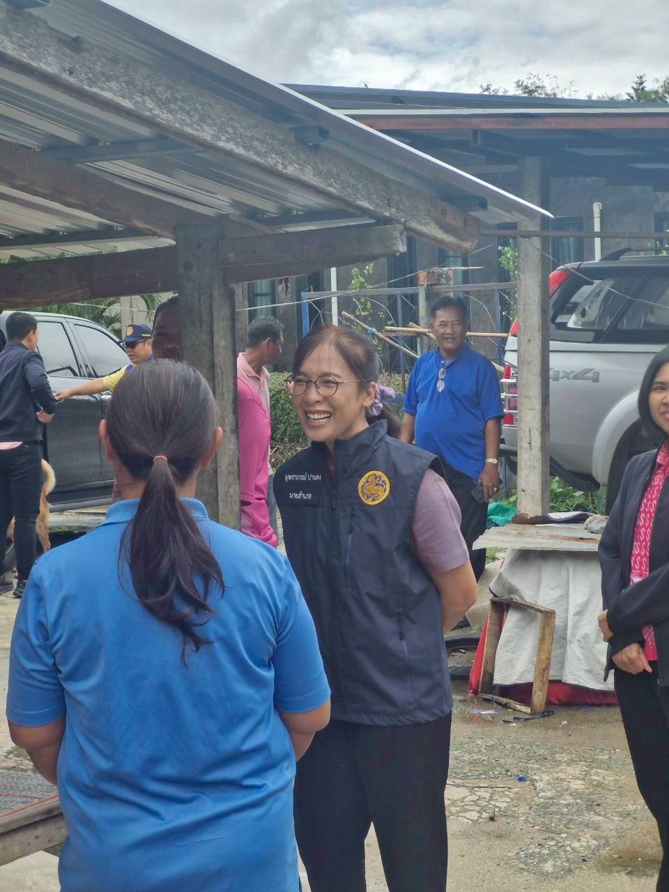  พช.ลานสักได้ร่วมมอบบ้านกาชาดของเหล่ากาชาดจังหวัดอุทัยธานี ตามโครงการซ่อมแซมและสร้างบ้านผู้ยากไร้ ปีงบประมาณ พ.ศ. 2568